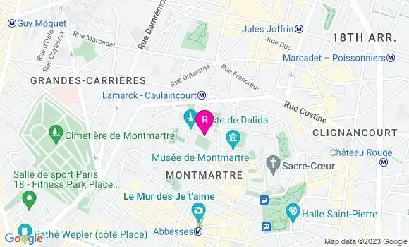Localisation Restaurant  La Dakaroise Club