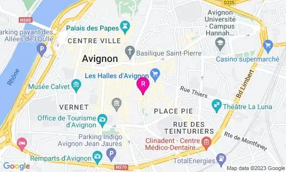 Localisation Restaurant  La Maison