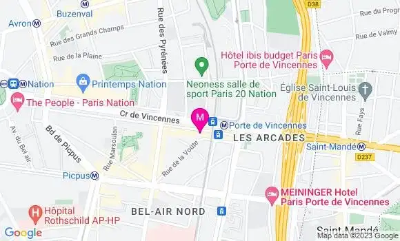 Localisation Restaurant  Le Café