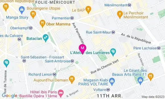 Localisation Restaurant Bar Zab Maldoror