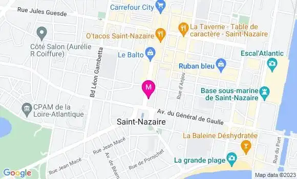 Localisation Crêperie La Marotte