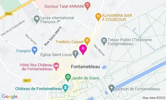 Localisation Restaurant  La Salamandre