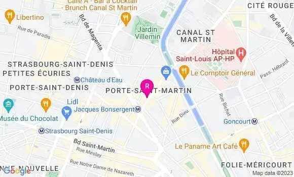 Localisation Restaurant  B B