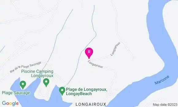 Localisation Restaurant  Aux Berges du Lac