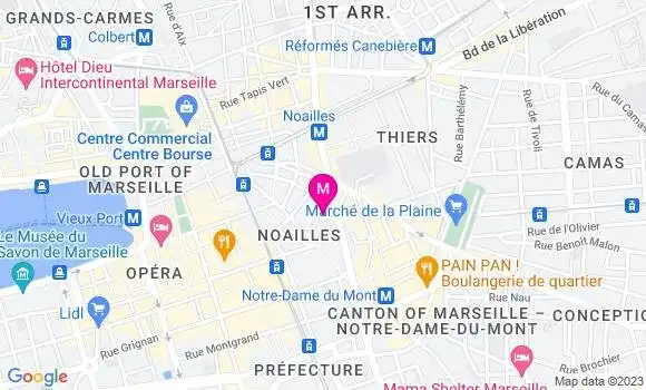 Localisation Restaurant Africain La Jungle