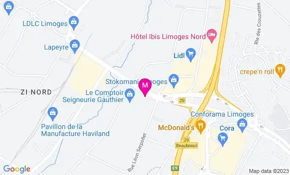 Localisation Restaurant  Memphis