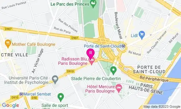 Localisation Restaurant Chinois Frères Zhou