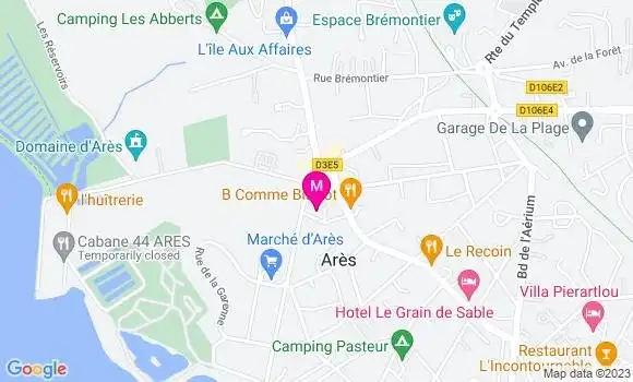 Localisation Restaurant Gastronomique Ona