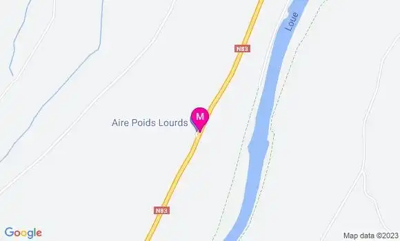 Localisation Restaurant  Route 83
