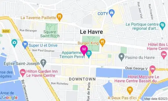 Localisation Restaurant  Le Denver