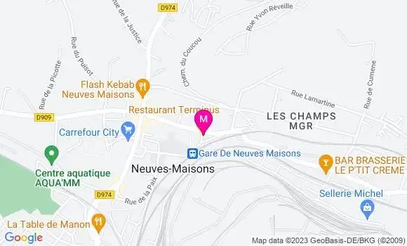 Localisation Restaurant  Terminus