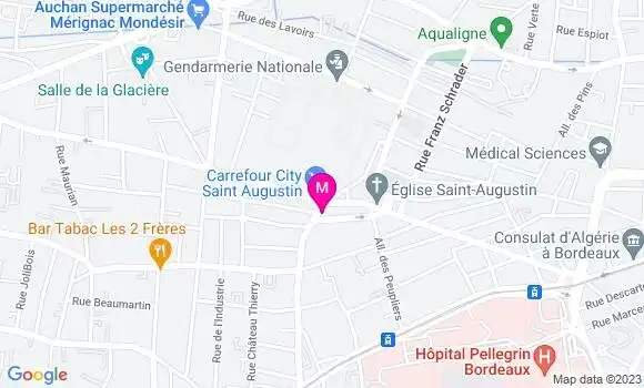 Localisation Restaurant  Le Rily