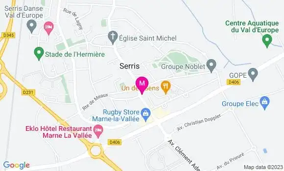 Localisation Restaurant  Le Serri