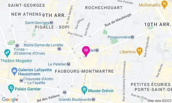 Localisation Restaurant  L