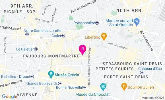 Localisation Restaurant  L