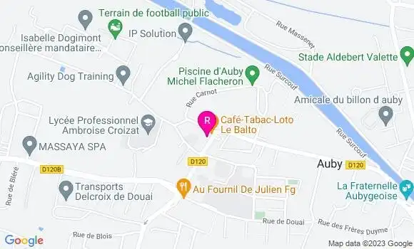 Localisation Restaurant  Au Bystrot Gourmand