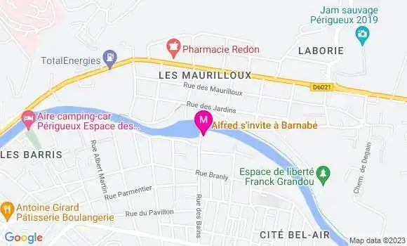 Localisation Restaurant  Alfred s