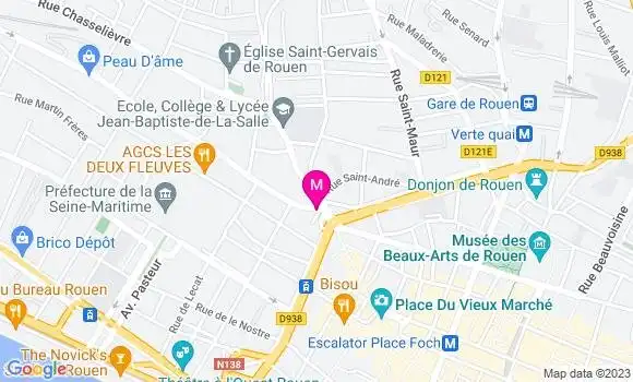 Localisation Pizzeria Cauchoise