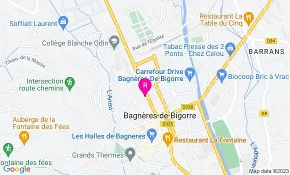 Localisation Restaurant  Miam