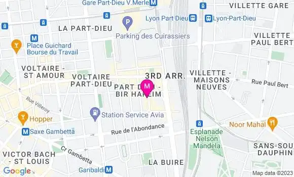 Localisation Restaurant  Le 10 Cour