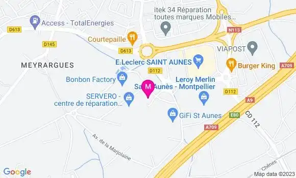 Localisation Restaurant  Le Comptoir du Pioch