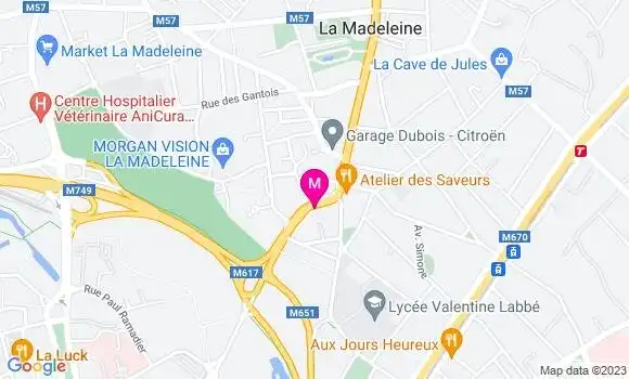 Localisation Restaurant  L