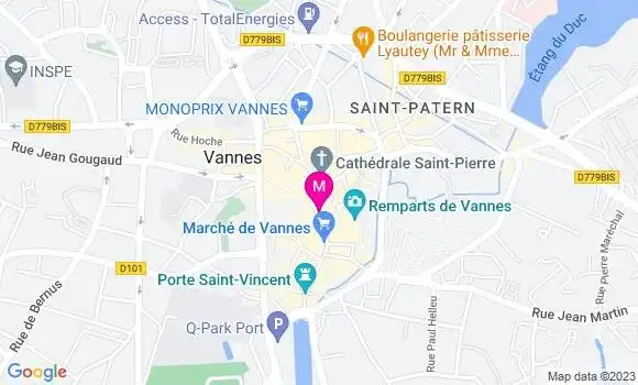 Localisation Restaurant  Virgin Breizh Diner