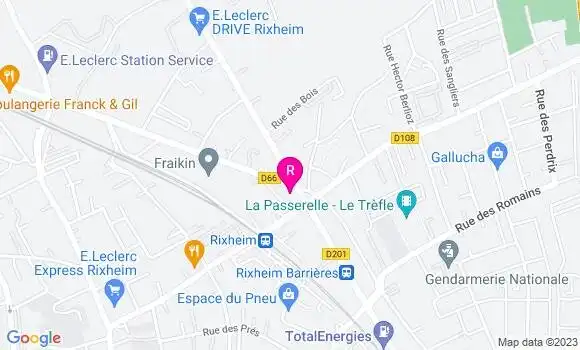Localisation Restaurant  Le Coq Rouge