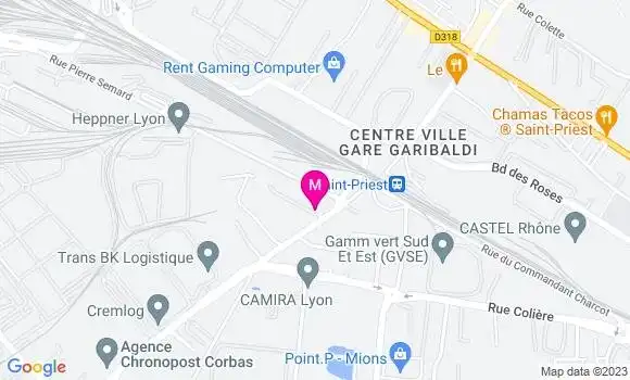Localisation Restaurant  A la Maison