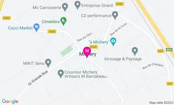 Localisation Restaurant  Café de la Place