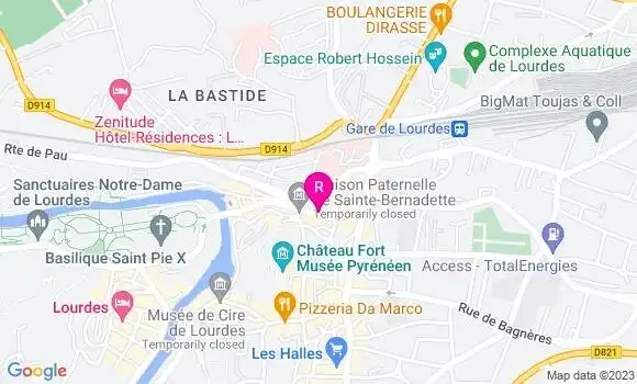 Localisation Restaurant  Cfc 65