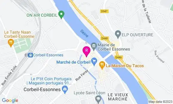 Localisation Restaurant du Moulin