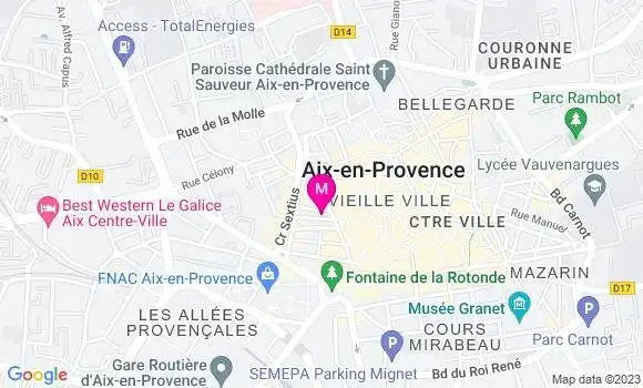Localisation Restaurant  La Bouchée