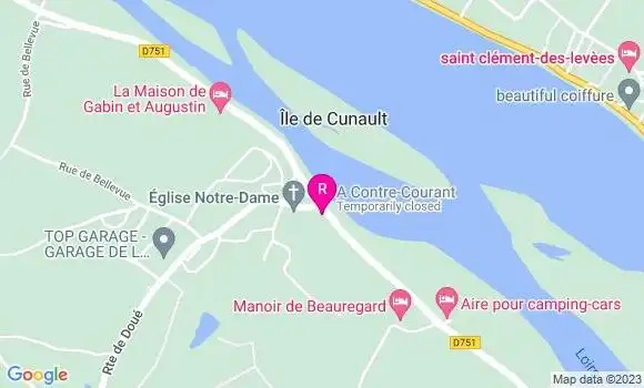 Localisation Restaurant  A Contre Courant