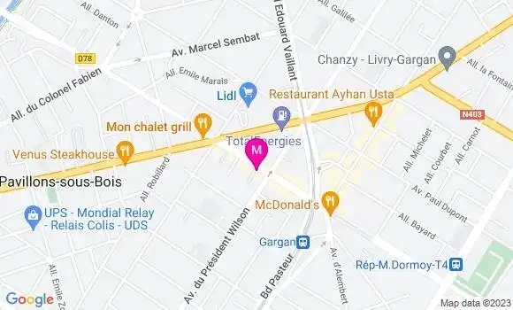 Localisation Restaurant Coréen E Ban