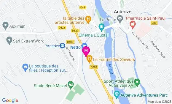 Localisation Restaurant Asiatique Palais d