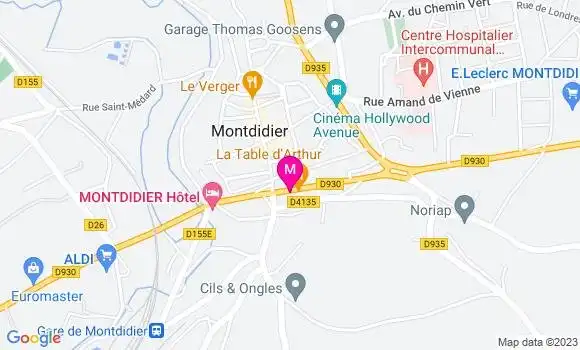 Localisation Restaurant  Les 3 Doms