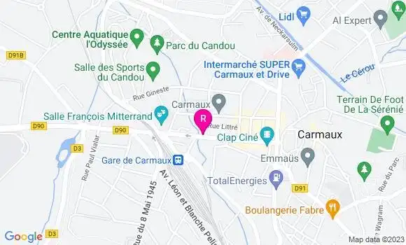 Localisation Restaurant  L