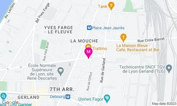Localisation Restaurant  Le Bouche B