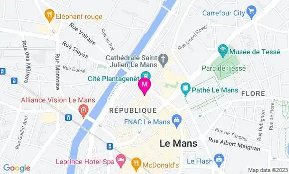 Localisation Restaurant  Le Boeuf Tient le Pavé