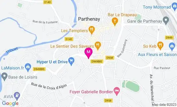 Localisation Restaurant  Moopy