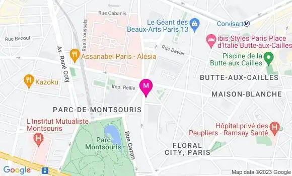 Localisation Restaurant  Les Docks 13 14