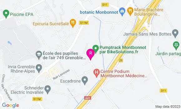 Localisation Restaurant  Rest