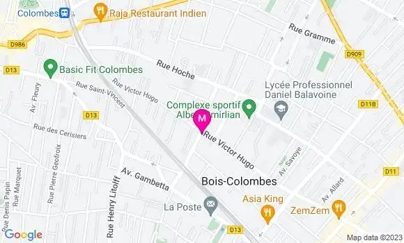 Localisation Restaurant Bar Le Maryland