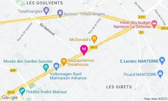 Localisation Restaurant Pakistanais Rajpoot