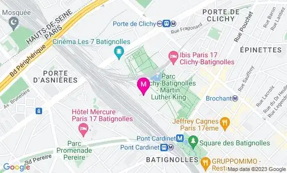 Localisation Restaurant  Le Beautignolle