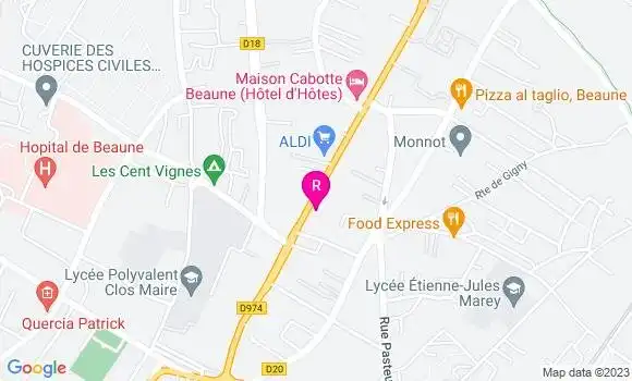 Localisation Restaurant Chinois Au Tigre d