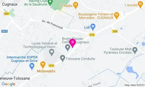 Localisation Pizzeria 62ème Avenue