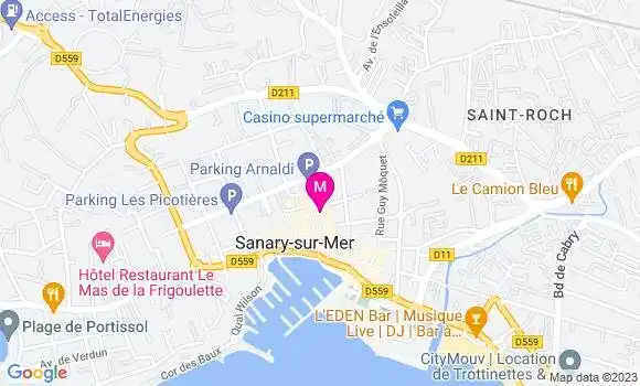 Localisation Restaurant  Le Baroudeur