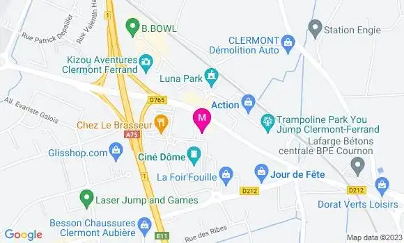 Localisation Bistrot Bistro Régent